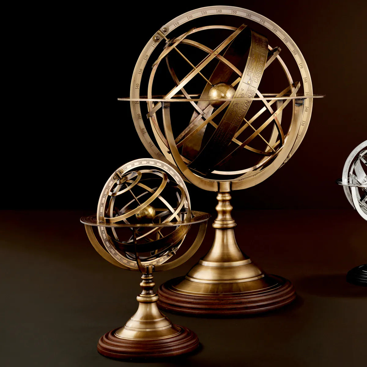 Eichholtz object Globe L messing