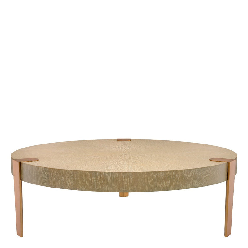 Coffee table Eichholtz Oxnard Washed oak