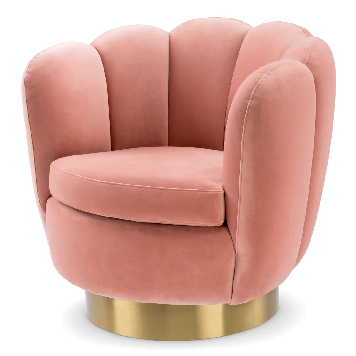 Swivel chair Eichholtz Mirage Nude