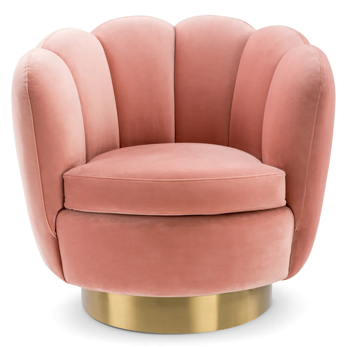 Swivel chair Eichholtz Mirage Nude