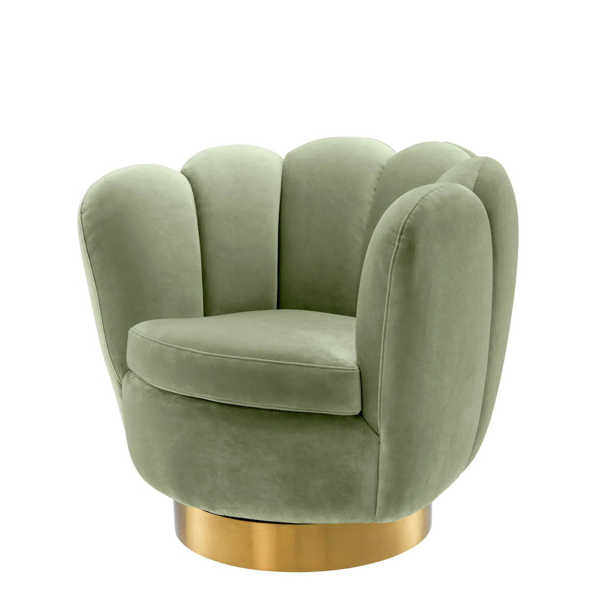 Swivel chair Eichholtz Mirage Pistache groen