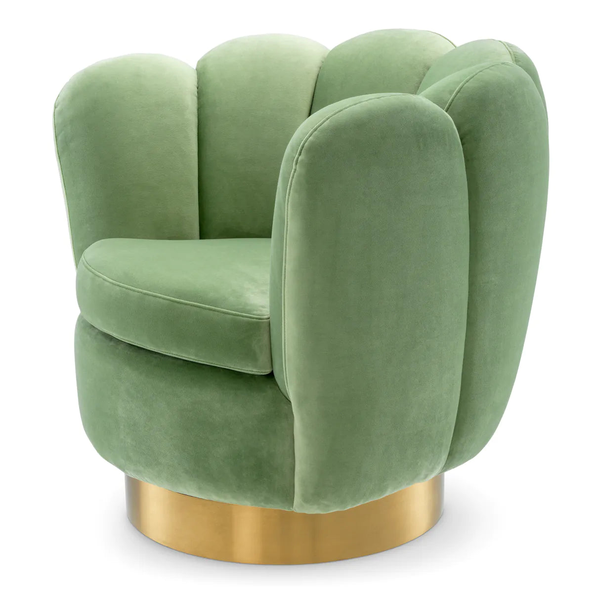 Swivel chair Eichholtz Mirage Pistache groen