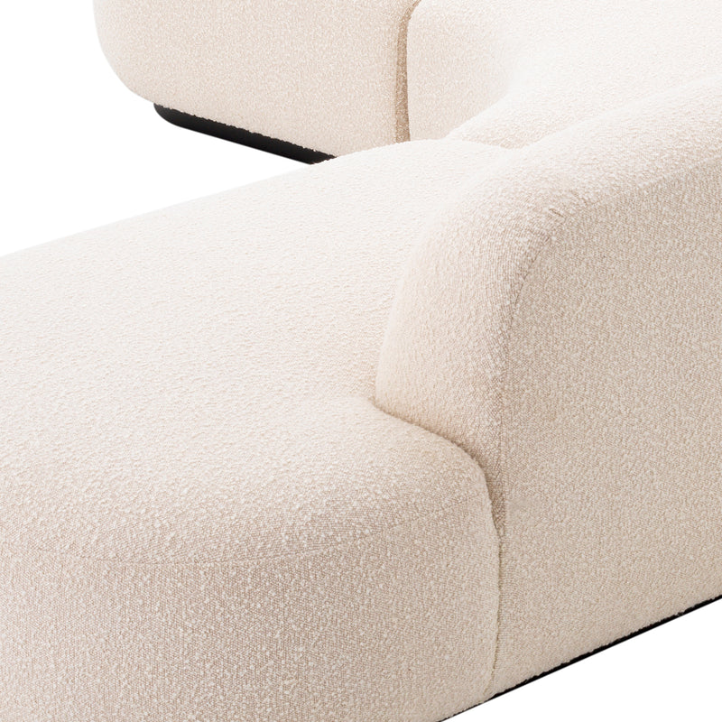 Sofa Eichholtz Björn L Bouclé cream