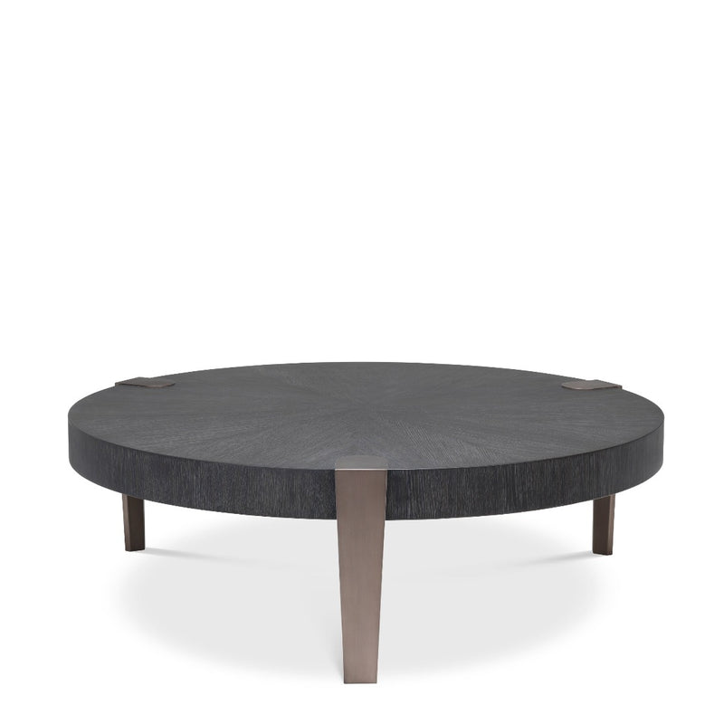 Coffee table Eichholtz Oxnard charcoal grey