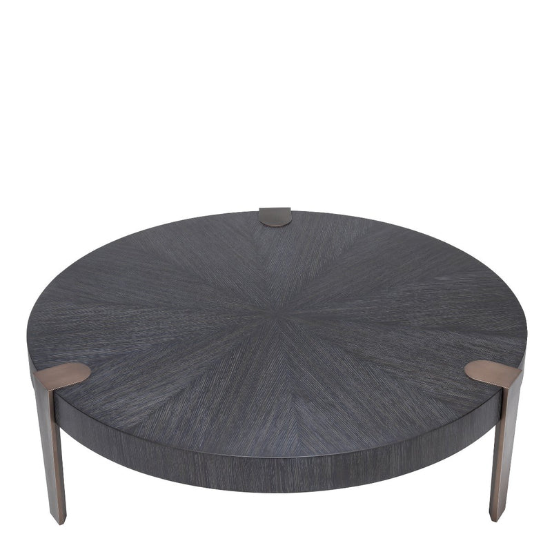 Coffee table Eichholtz Oxnard charcoal grey