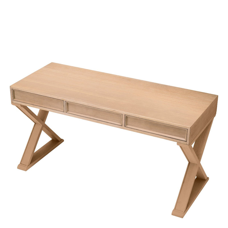 Desk Eichholtz Sardinia natural oak veneer