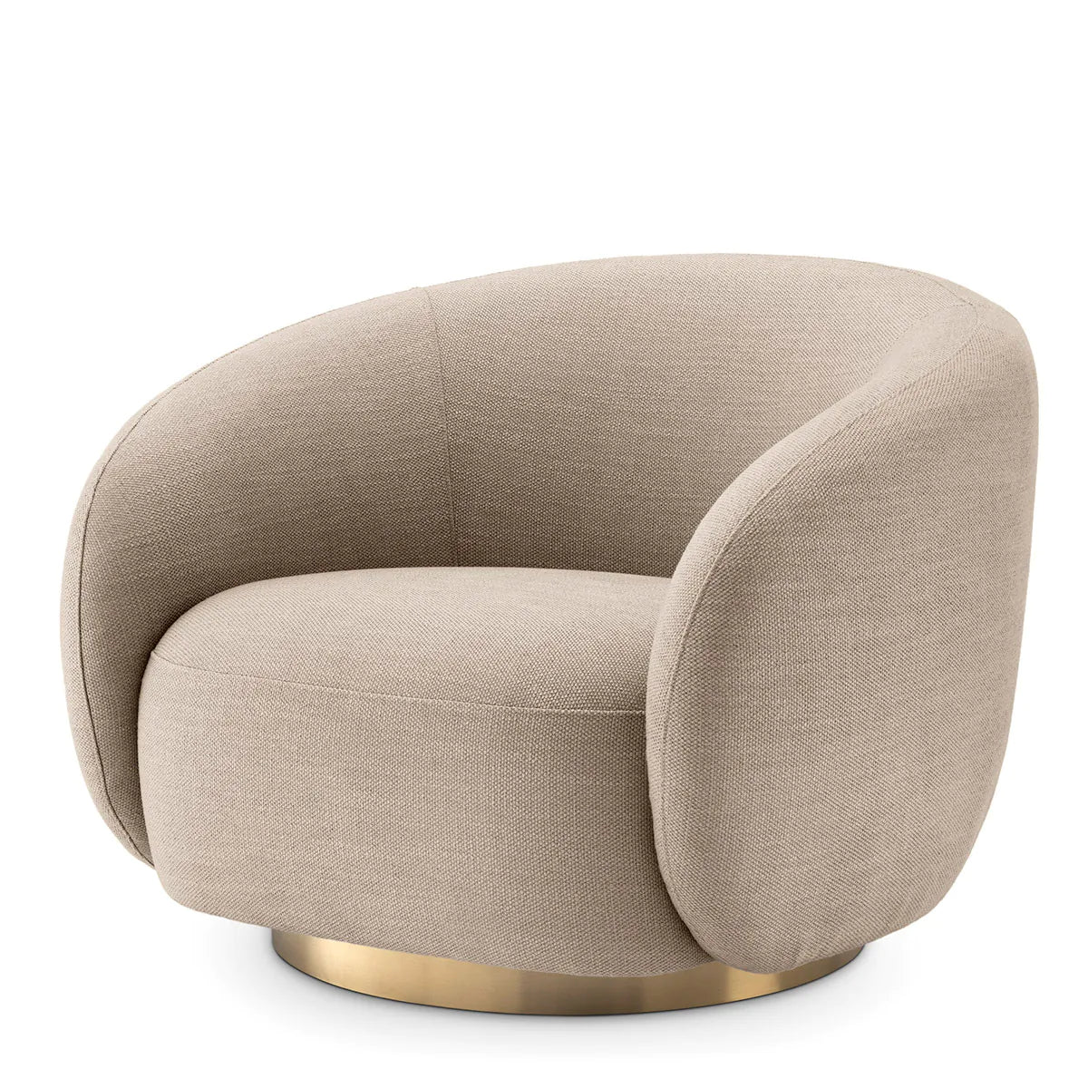 Swivel chair Eichholtz Brice Avalon sand