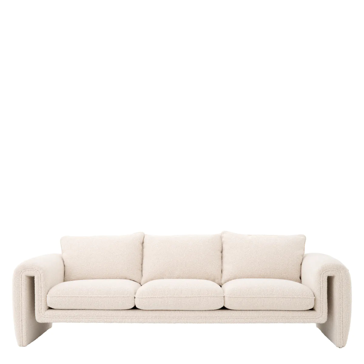 Eichholtz Sofa Tondo bouclé crème -SH