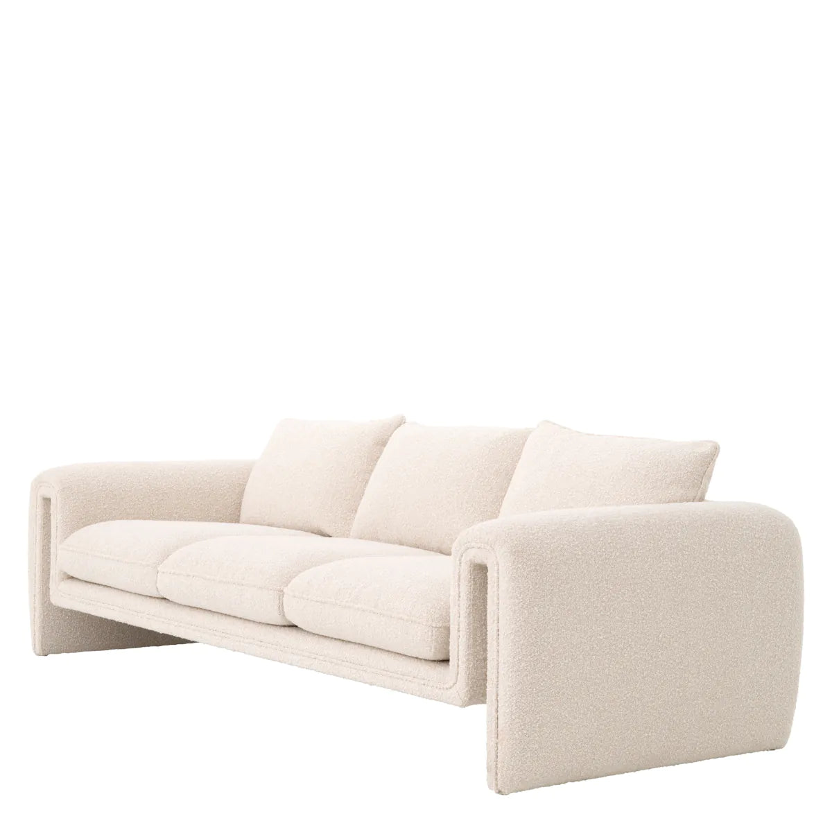 Eichholtz Sofa Tondo bouclé crème -SH