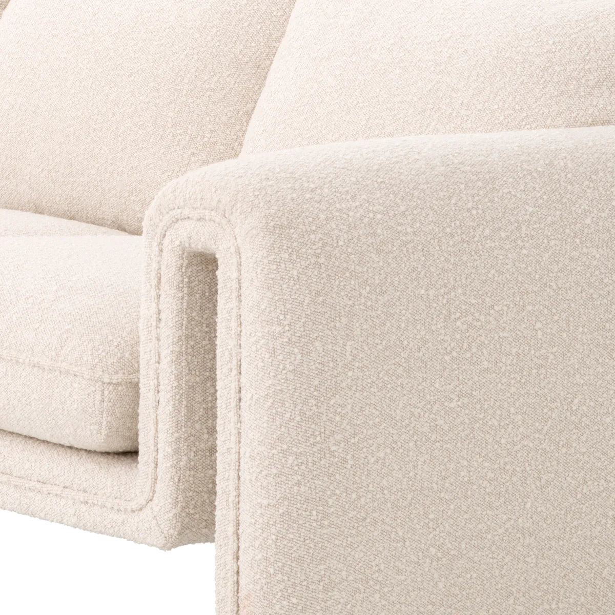 Eichholtz Sofa Tondo bouclé crème -SH