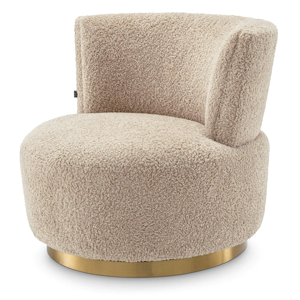 Eichholtz Swivel chair Alonso Canberra sand