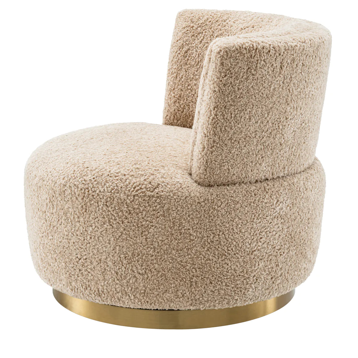 Eichholtz Swivel chair Alonso Canberra sand