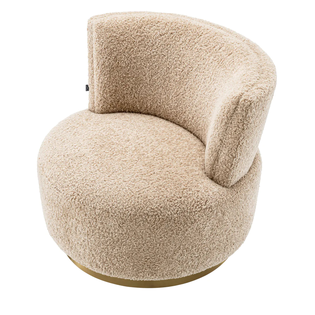 Eichholtz Swivel chair Alonso Canberra sand