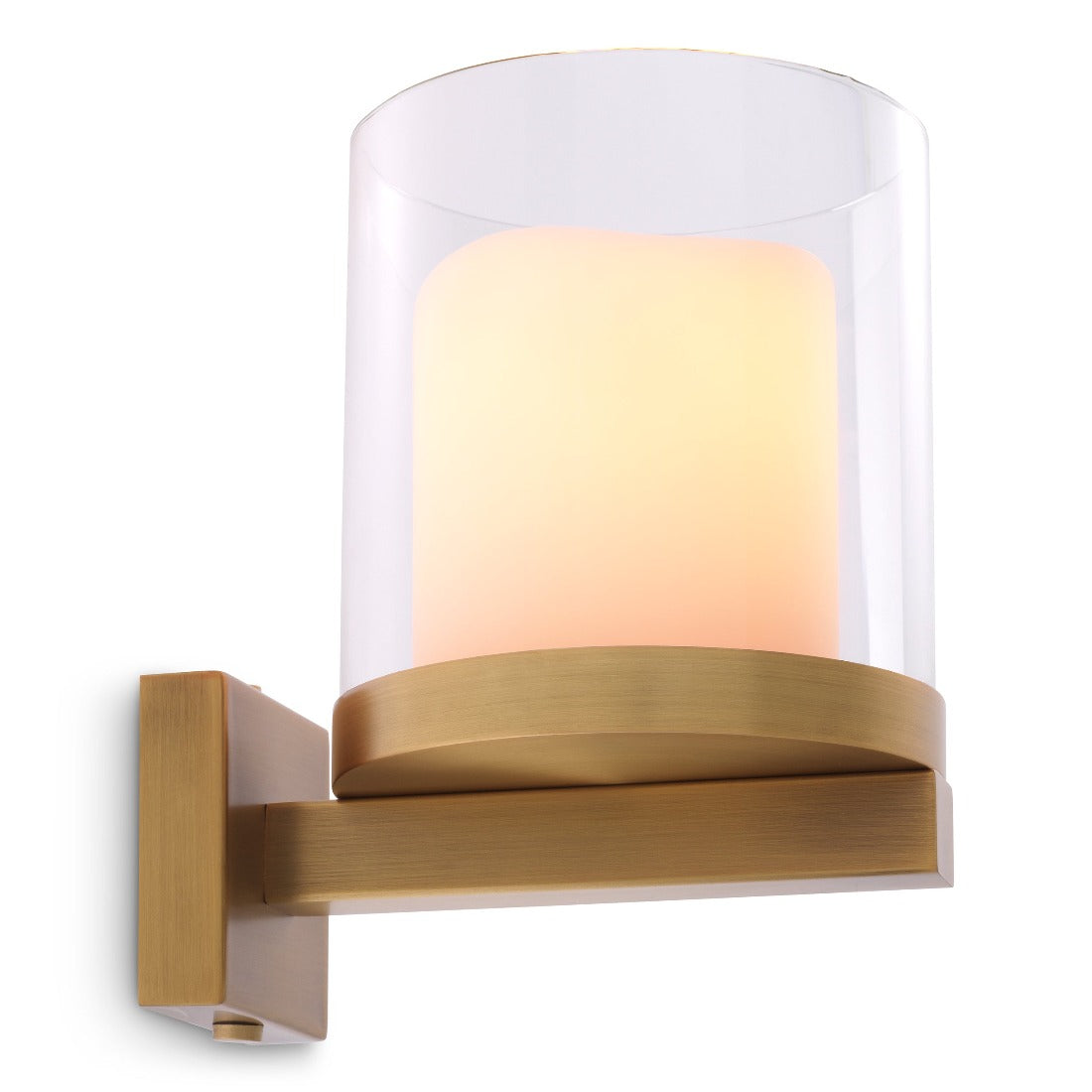 wall lamp wandlamp donovan eichholtz brass finish goudkleurig