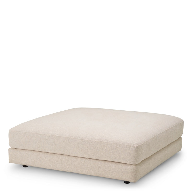 Ottoman Eichholtz Lounge club 116422 nuoro beige 