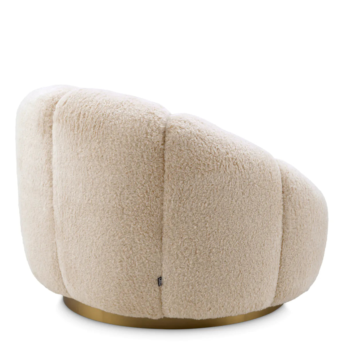 Swivel chair Eichholtz Inger Brisbane Creme