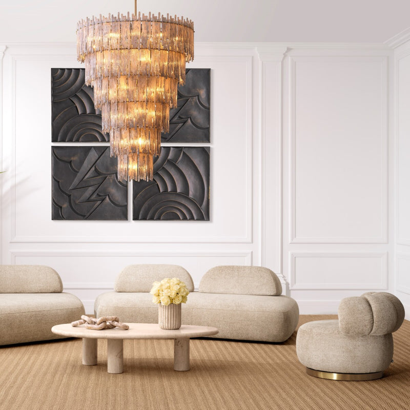 Swivel chair Eichholtz Phedra lyssa sand