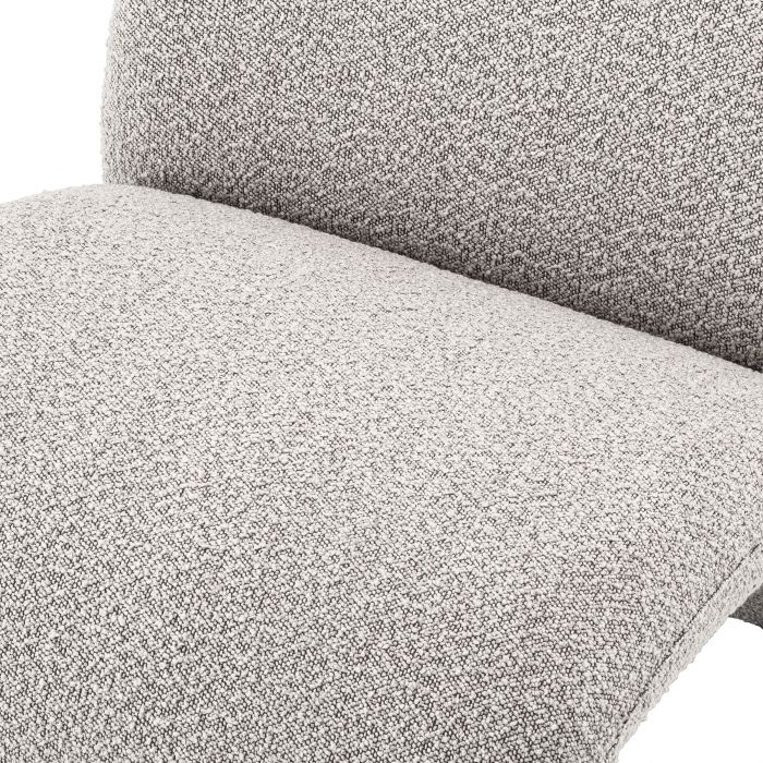 Chair Eichholtz Vignola Bouclé grey