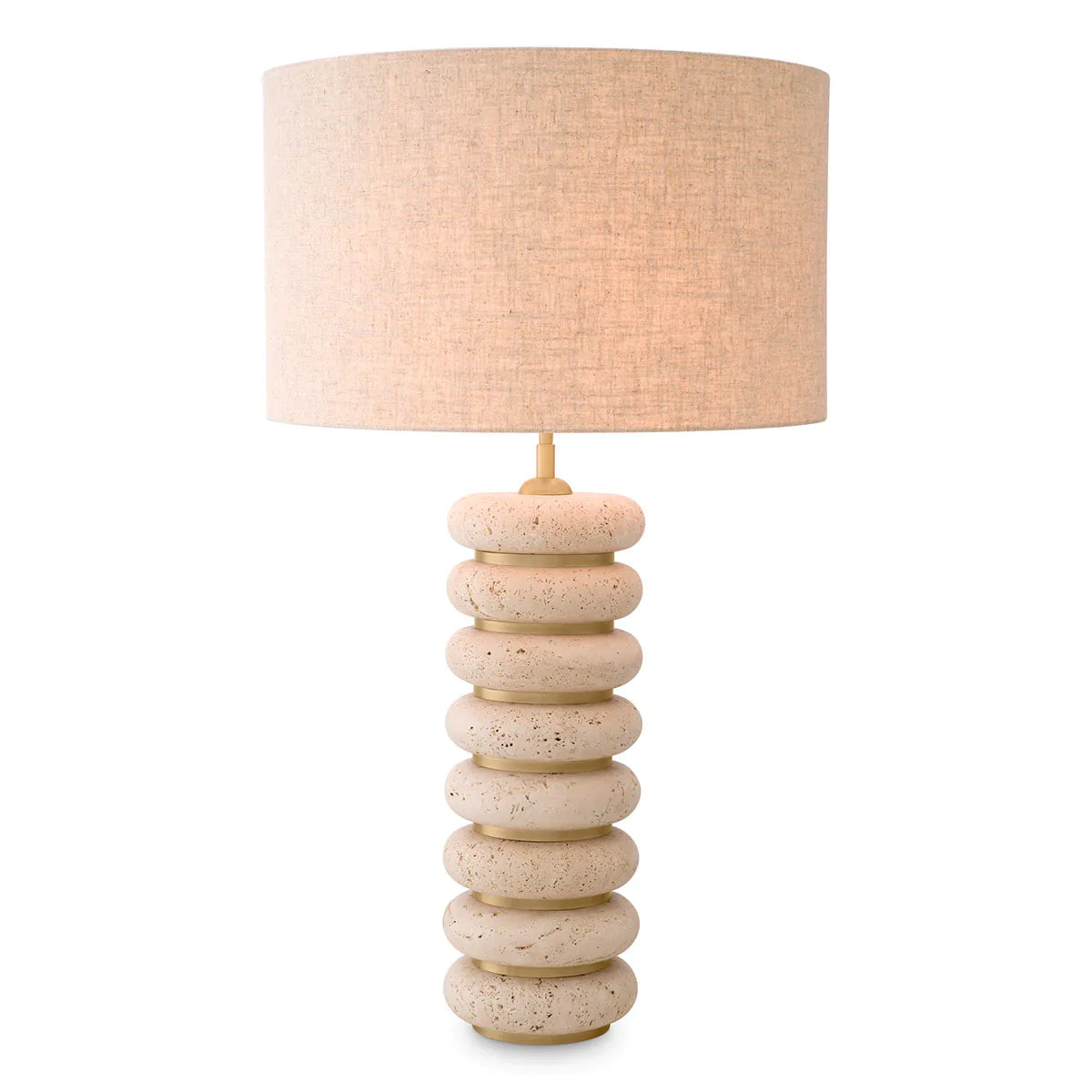 Table Lamp Eichholtz Baron Travertine