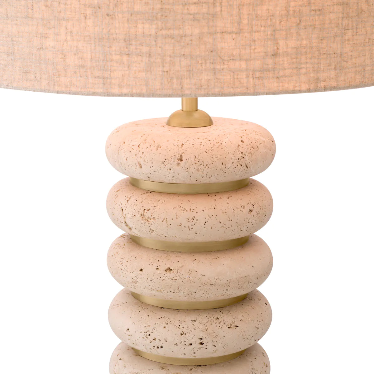 Table Lamp Eichholtz Baron Travertine