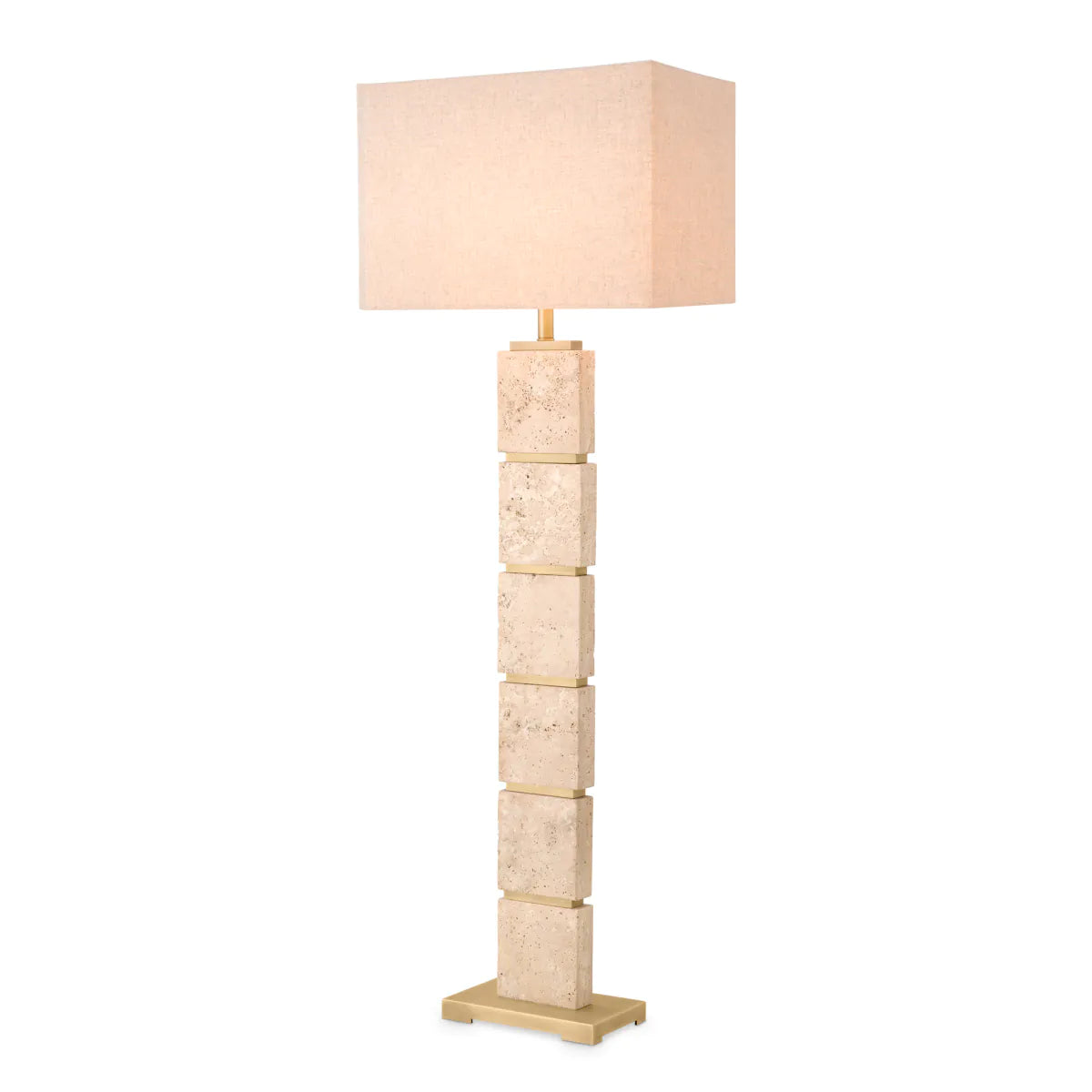 Eichholtz vloerlamp Newton Travertine