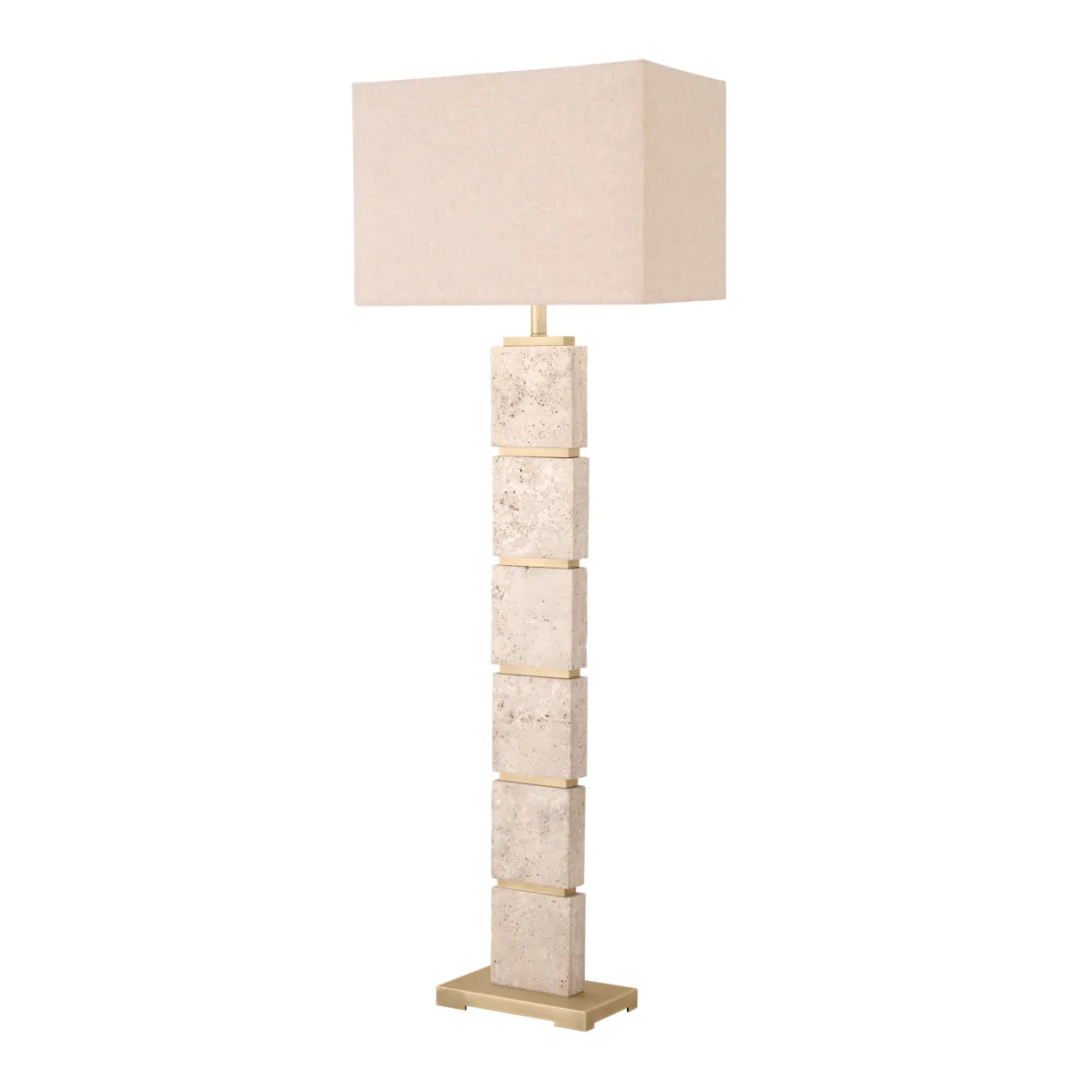 Eichholtz vloerlamp Newton Travertine