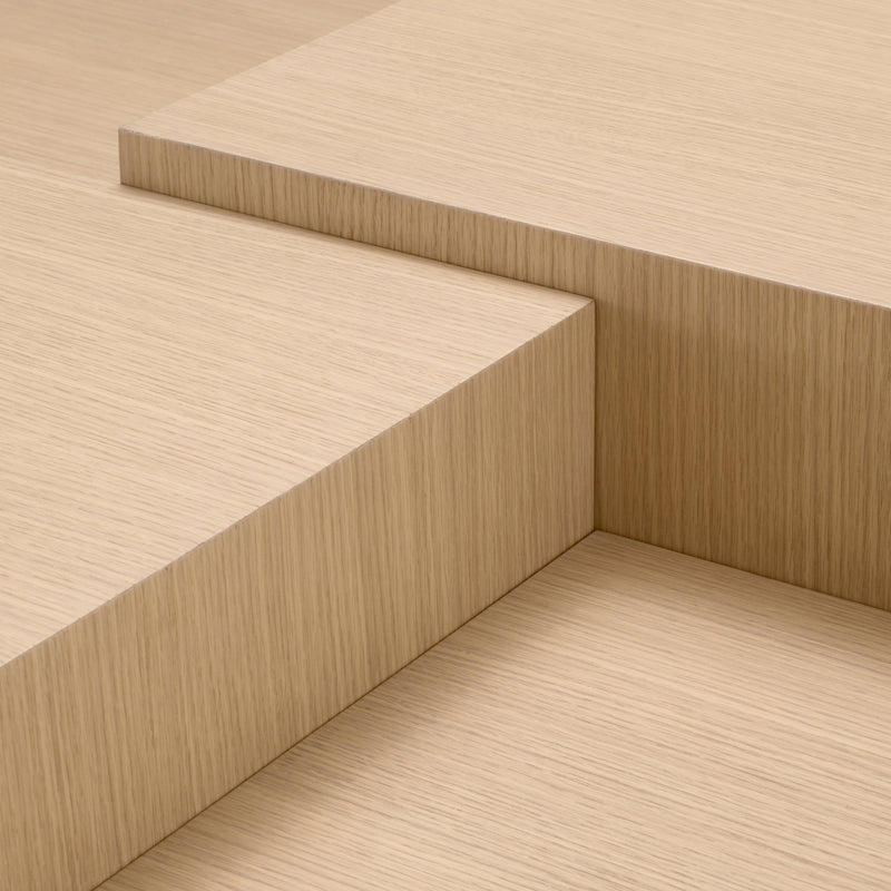 Coffee table Eichholtz Nerone Natural oak