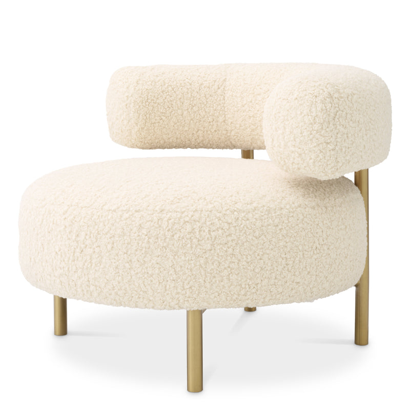 Chair Eichholtz Thompson Faux shearling