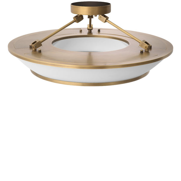 ceiling lamp Chandelier Eichholtz Ferette antique brass finish