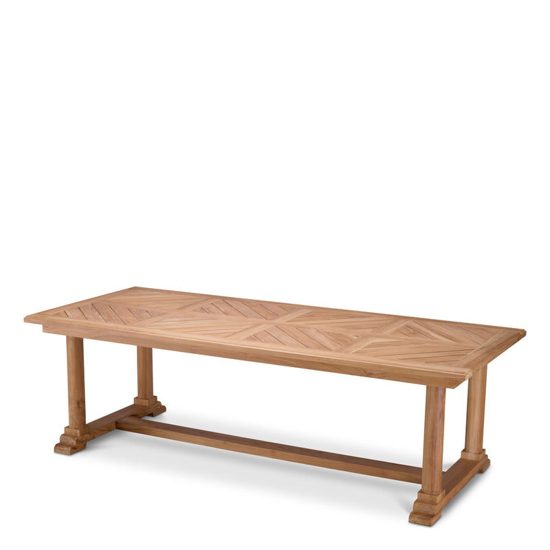 Outdoor dining table Eichholtz Bell Rive Natural