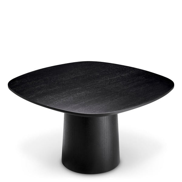 dining table eettafel eichholtz motto black zwart veneer