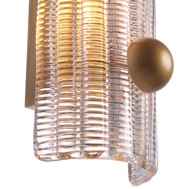 Wand lamp Eichholtz Dara Antique brass finish