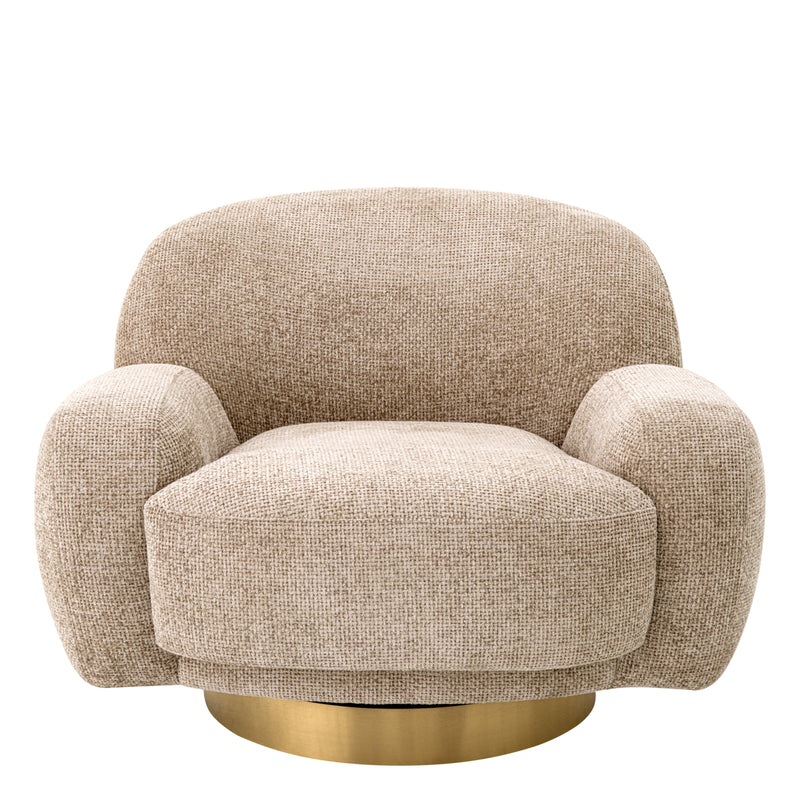 Swivel chair Eichholtz Udine lyssa sand