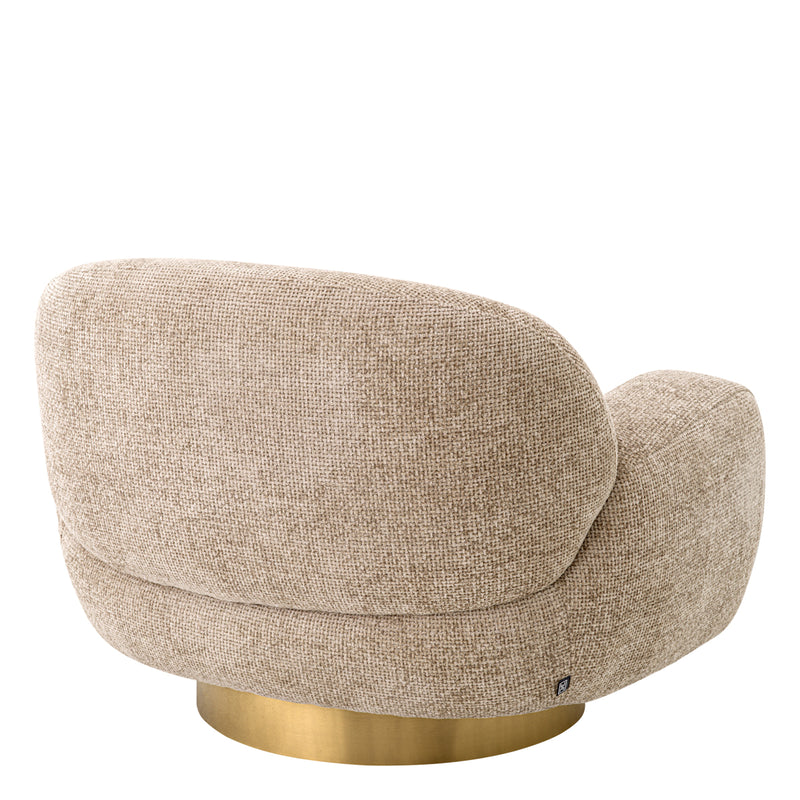 Swivel chair Eichholtz Udine lyssa sand