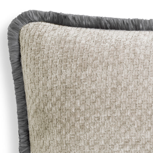 Cushion Eichholtz Paia light grey rectangular 60x40 cm