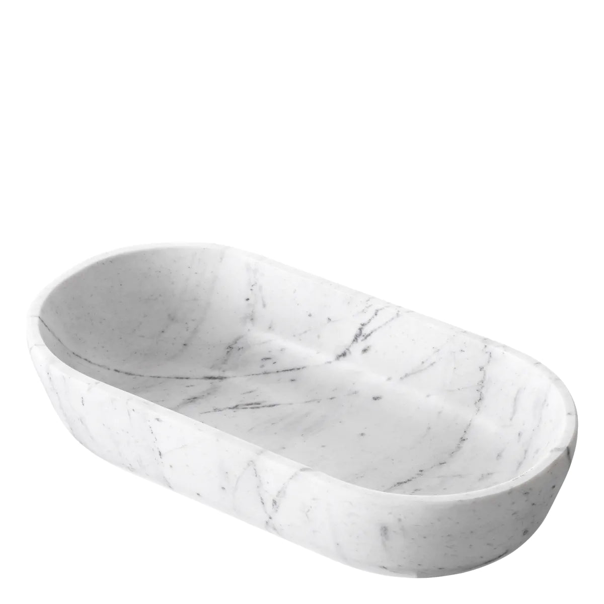 Eichholtz Terrebonne white marble bowl