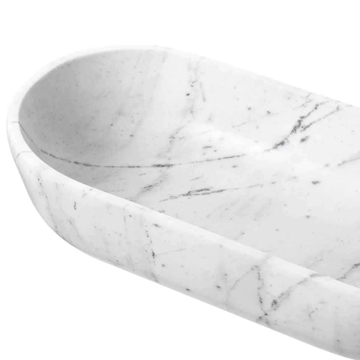 Eichholtz Terrebonne white marble bowl