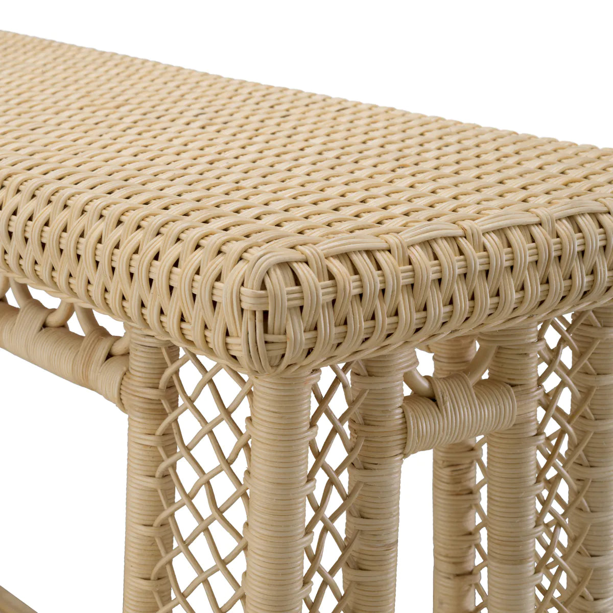 Eichholtz console tafel Saba rattan