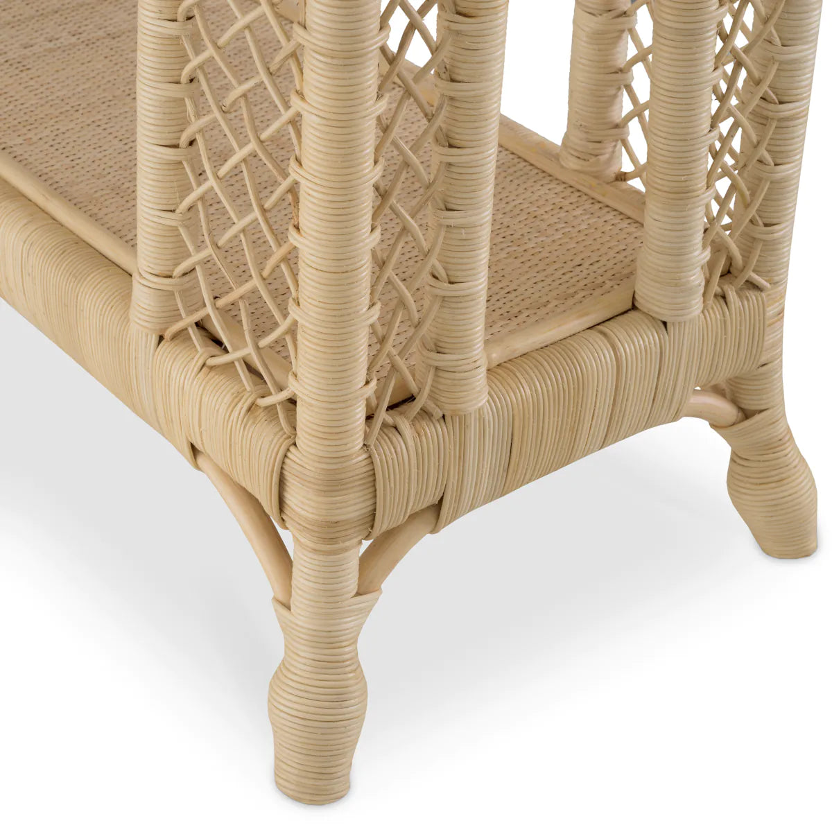 Eichholtz console tafel Saba rattan