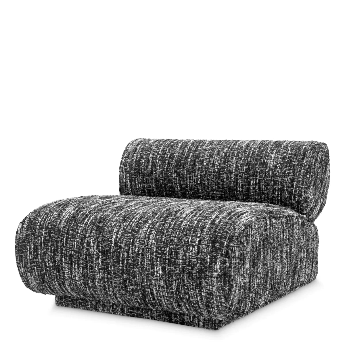 Eichholtz fauteuil Urbano bouclé zwart