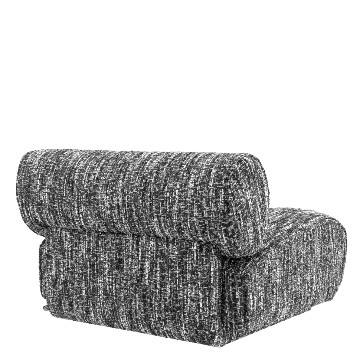 Eichholtz fauteuil Urbano bouclé zwart