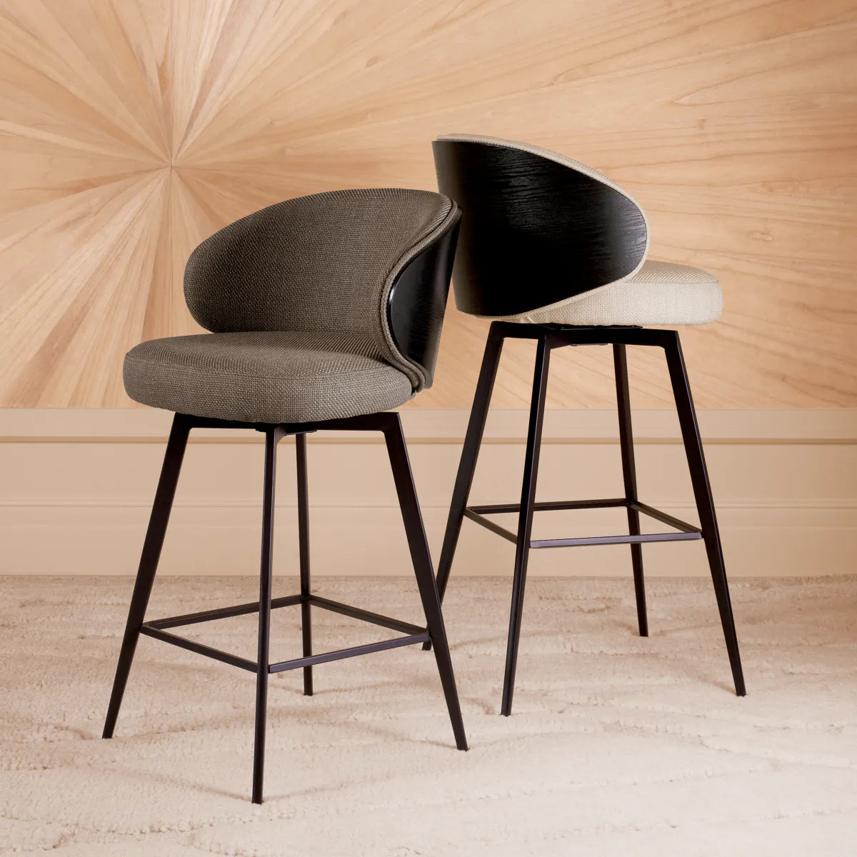 Eichholtz counter stool Camerota sand