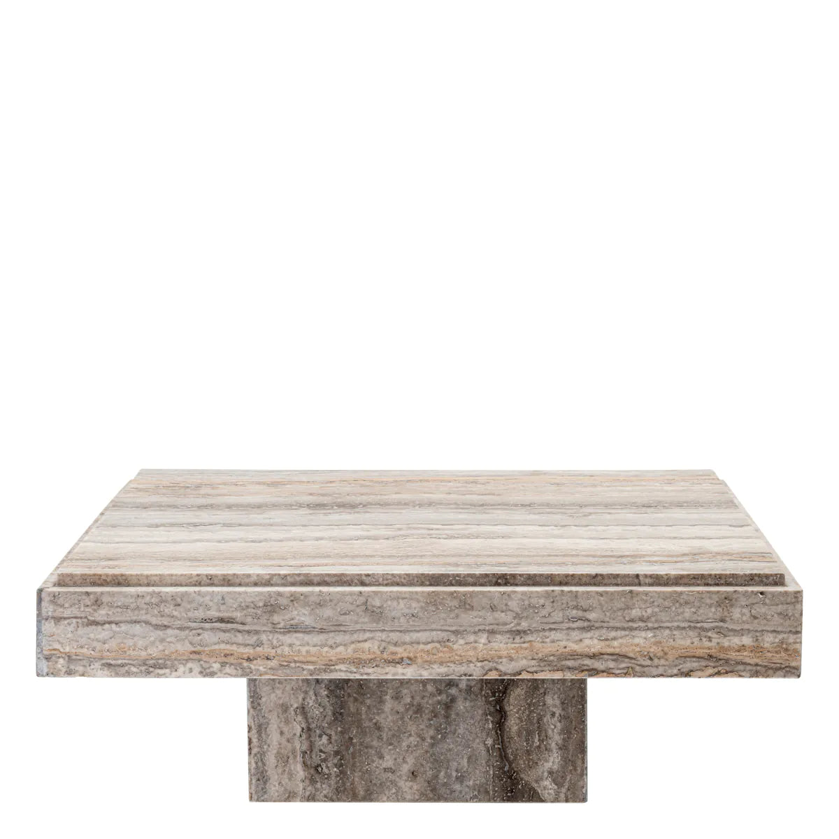 Eichholtz salontafel Sartoria zilver travertine