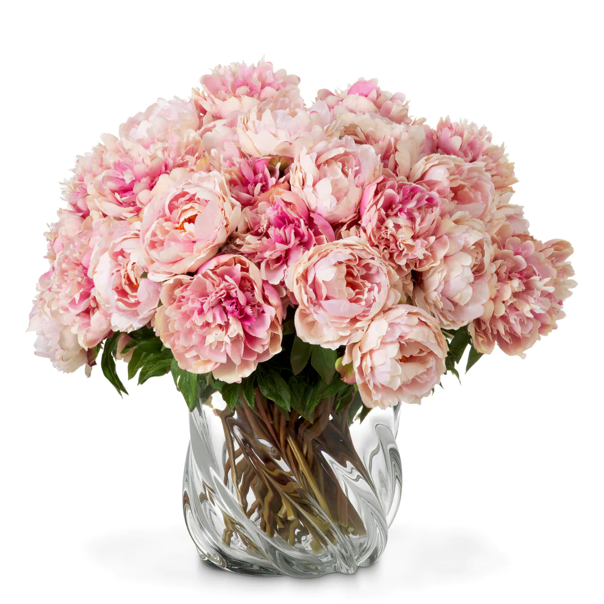 Eichholtz bouquet Peonies roses 48 pieces pink