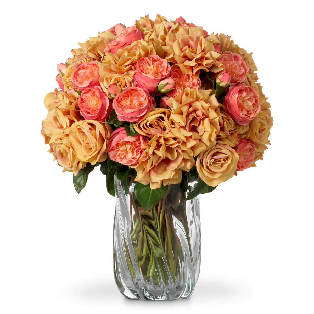 Eichholtz bouquet Roses 72 pieces Peach