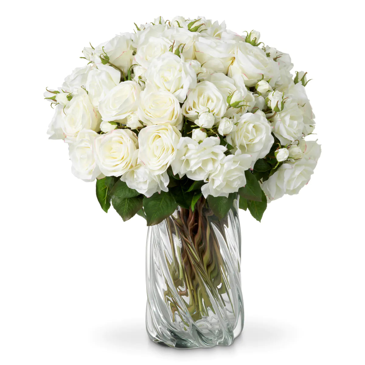 Eichholtz bouquet Roses 72 pieces White