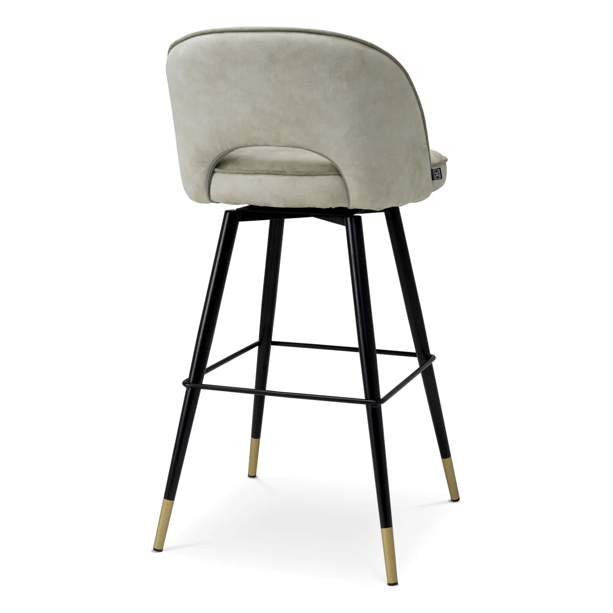 Eichholtz Bar stool Cliff Mayer silver