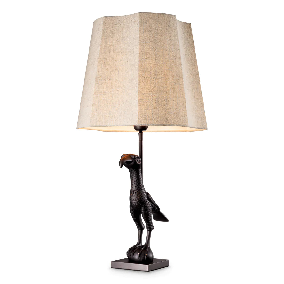 The MET x Eichholtz table lamp Falcon