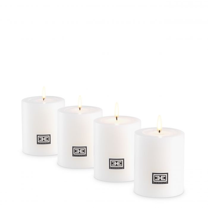 ARTIFICIAL CANDLE Eichholtz Ø 6 X H. 7 CM SET OF 4
