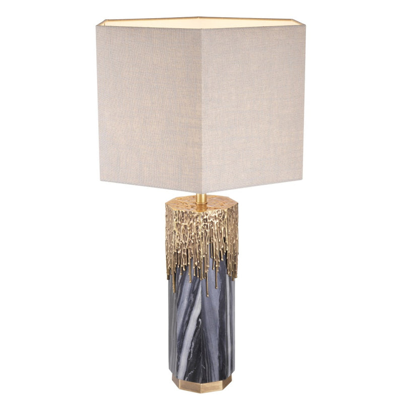 table lamp eichholtz miller vintage brass